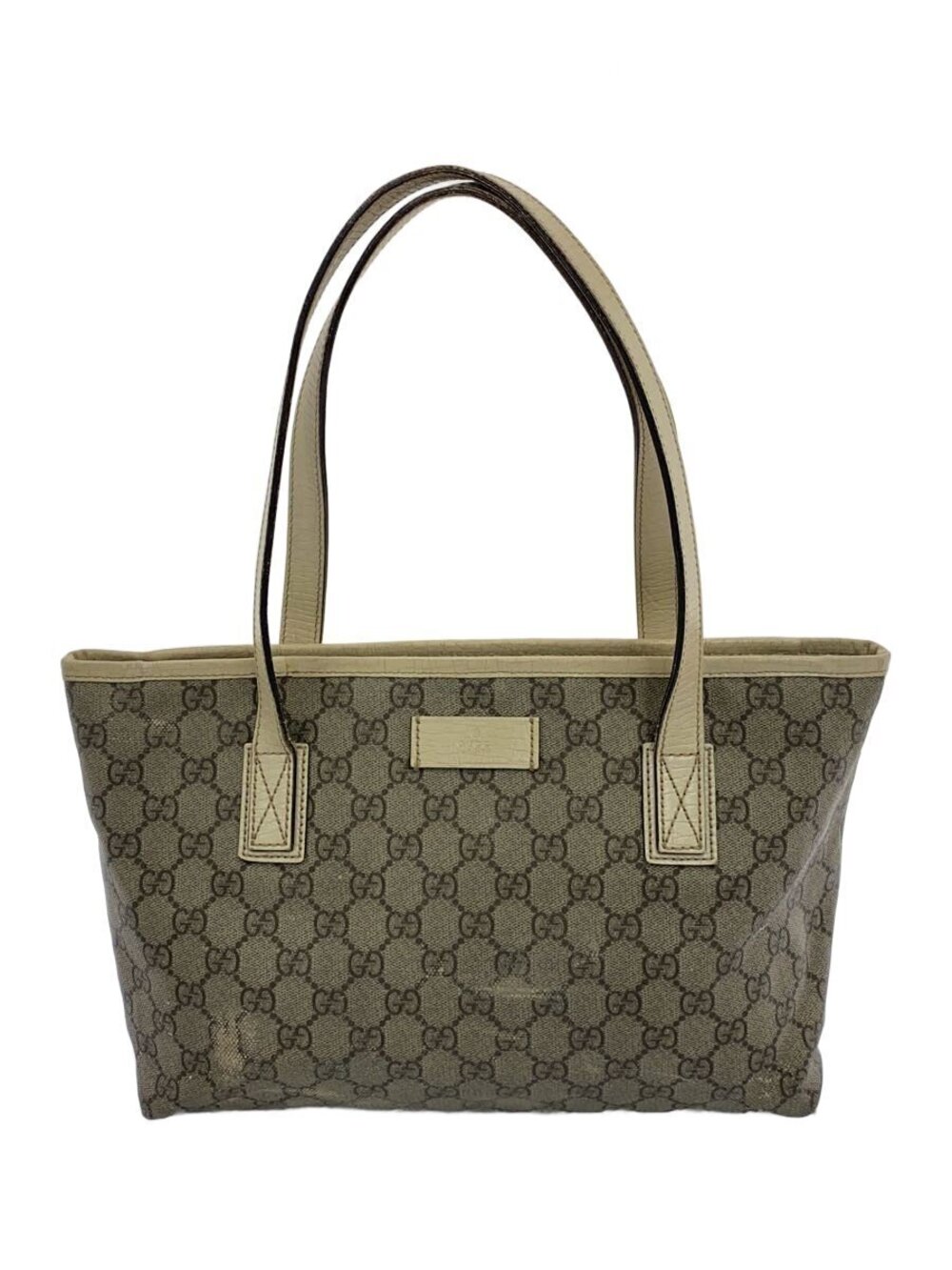 Gucci Tote Bag GG Plus Beige Tan All over